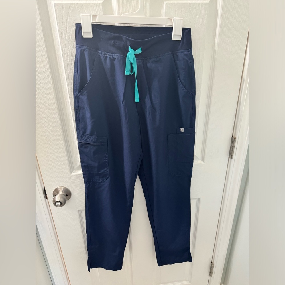 FIGS Navy Blue Scrub Straight Leg Pants - Size S